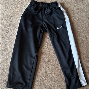 Nike Kids Black and White Joggers
